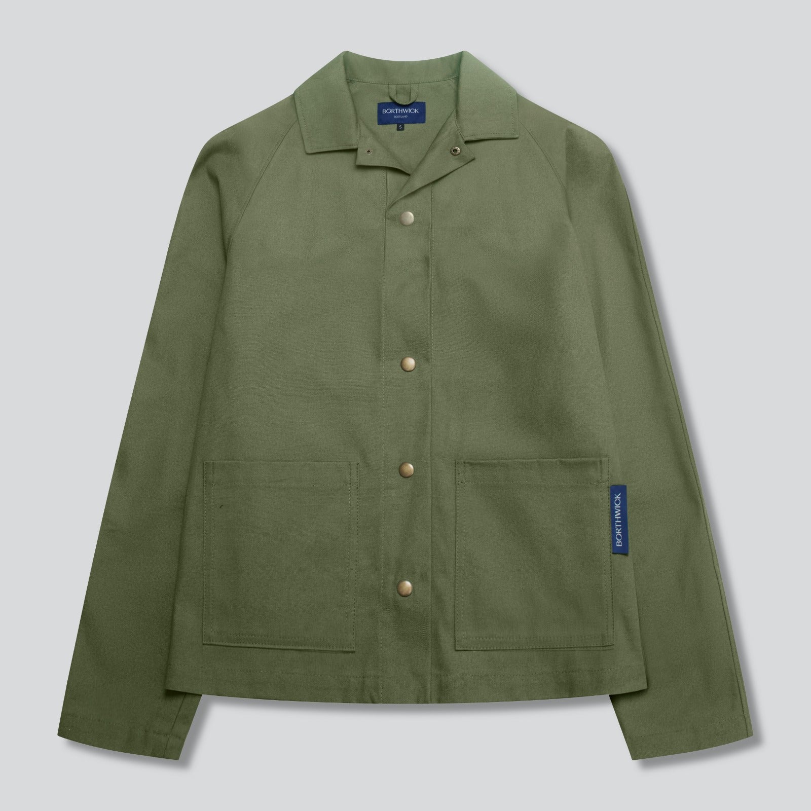 Women's Olive Chore Coat | Workwear Jacket | Made in Scotland