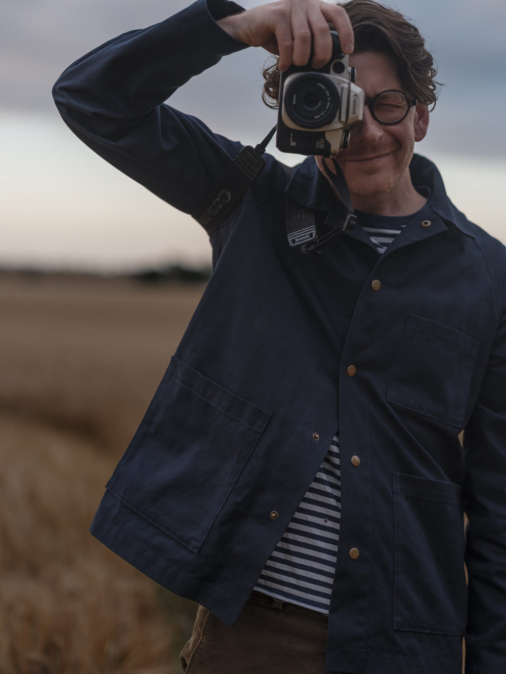 Men’s Staples Chore Coat | Navy Blue