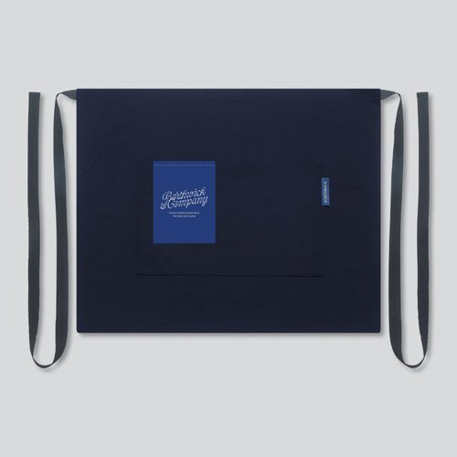 navy half hospitaility apron 