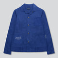 Worker blue chore coat