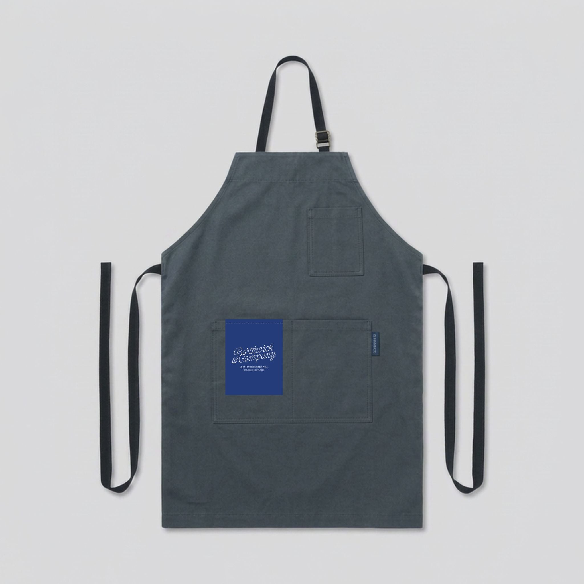 Full bib apron | Slate
